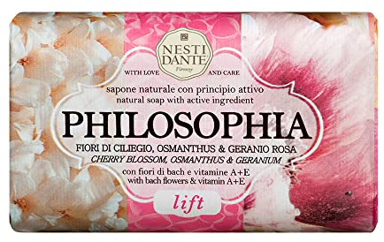 Nesti Dante Philosophia Soap Lift Rejuvenating (Seife 250 g, Unisex, für alle Hauttypen geeignet) 3800160