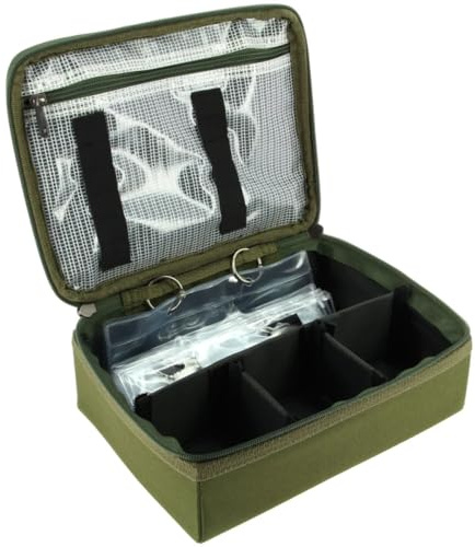 NGT Accessory Bag PVA Rig Storage Bag, grün, L, FLA-PVABAG-070