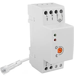 Dusk Switch for DIN Rail Twilight Sensor Distributor Installation IP65