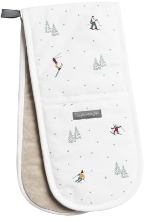 Sophie Allport Skiing Double Oven Glove