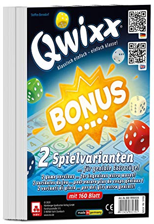 NSV - 4105 - QWIXX Bonus - Blocchi sostitutivi - Gioco dei Dadi