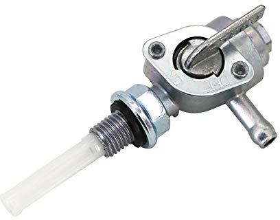 Dokili Benzinhahn Schalter Gastank Kraftstoff Schalter Ventilpumpe Petcock Öltankhahn Petcock Ventil M10 X 1,25