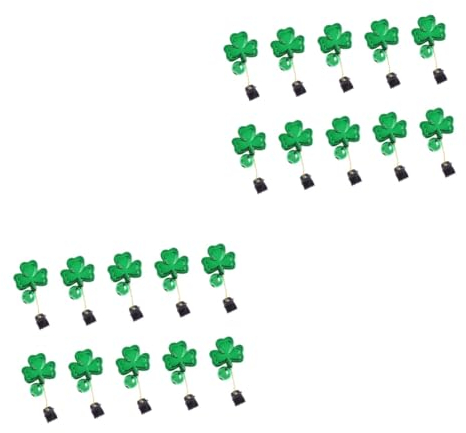 ABOOFAN 20 STK Mini Weihnachtliche Bartkugeln Bartschmuck Weihnachtsdekoration Christbaumschmuck Aus Bartkugeln St Pattys Day Zubehör Bartclips Trick Gesicht