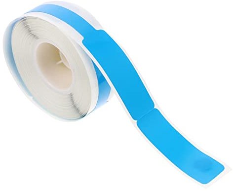NUOBESTY 3rotoli Etichette Termiche Impermeabili Per Cavi e Fili Adesivi Resistente Facile Da Usare Da Blu Per Rete Elettricità e Telecomunicazioni