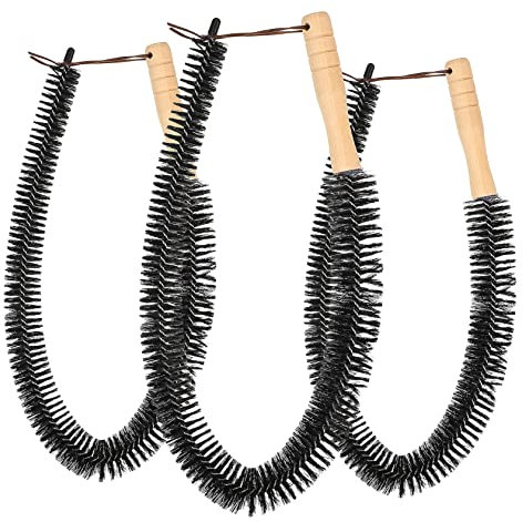 UTHCLO 3pcs Radiator Vent Cleaner Brush Long Handle Duster for Dryer Lint Removal
