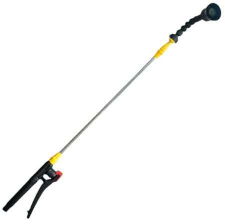 Ronyme Varilla de Riego para Jardín, Accesorio de 46,5 a 83 Cm, Ideal para Plantas Y Arbustos, Boquilla Universal