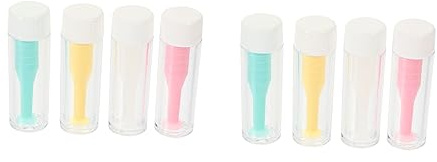 WOFASHPURET 10 pièces Applicateurs de Lentilles de Contact Silicone Outils pour Insertion et Retrait de Lentilles Accessoires de Voyage Compact et Non Dérapants