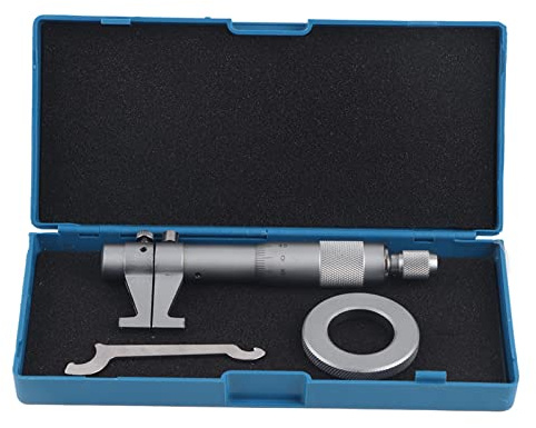 Tissting Micromètre Interne, Outil de Mesure de Haute Précision avec Tête en Alliage 25-50mm/50-75mm Inoxydable pour Mesure de Diamètre Intérieur (25-50 mm)