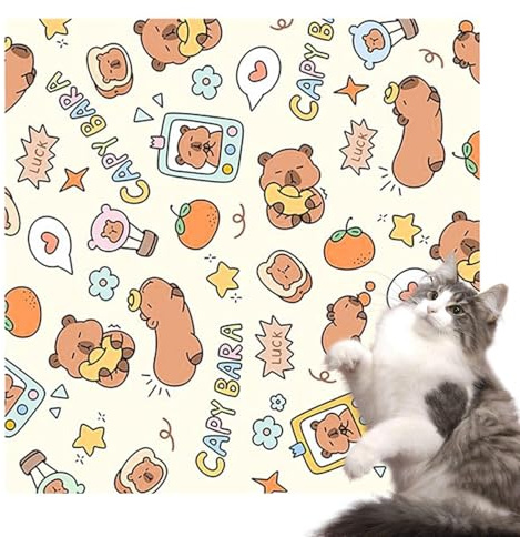 Cat Burrito Wrap | Pet Fixation Wrap Wrap Blanket, Escape Proof Wrap Cloth for Care Protection Bathing Cutting Small Medium Kitten Travel Veterinarian Visits Calming Indoor Home Travel O