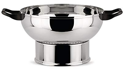 Alessi 90300/24 LA Cintura di Orione, Seiher aus Edelstahl 18/10, Durchmesser 24 cm, glänzend poliert