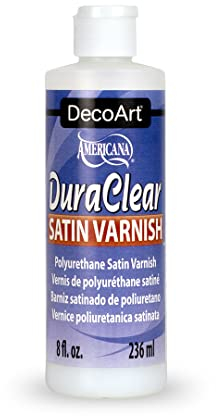 Deco Art Americana DuraClear Satin varnish-8oz, andere, Mehrfarbig