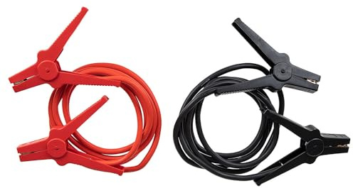 alca® Starthilfekabel max. 400A, 20,1mm², 2x3m | Plus (Rot) & Minus (Schwarz), CCA-Qualität, inkl. runder Aufbewahrungstasche