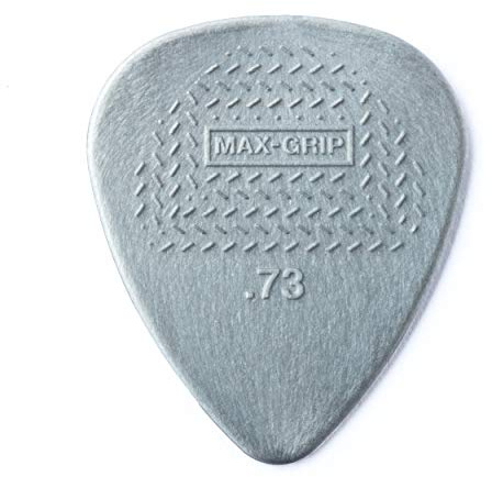 JIM DUNLOP 449R.73 Max-Grip® Nylon Standard, grau, 0,73 mm, 72/Beutel