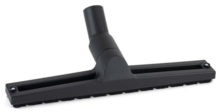 Spazzola aspirapolvere per pavimento da 37 cm con ruote e setole, universale 32 mm, Tubò AP348