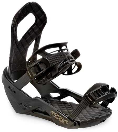 Pathron Fijaciones de snowboard CT Carbon Series (S/M (40-43))
