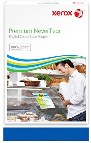 Xerox Premium NEVERTEAR Synthetic Blau 123Micron 320x450mm, Schachtel zu 100 Blatt/Bogen, 003R96981
