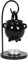 Something Different Duftlampe Hexenkessel, aus Keramik, Kerze, Schwarz
