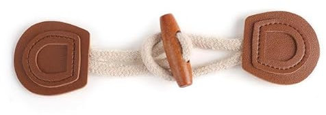 Knebelknöpfe aus PU-Leder, Horn, Dufflecoat-Verschluss, Kordel, Strickjacke, Verschlüsse, Verschluss für Kleidung, DIY-Dekoration-I