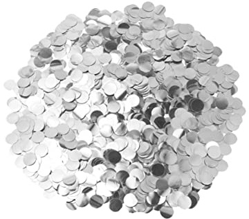 Abaodam 50g Papel De Plateado Para Llenar Globos Confeti De Fiesta Decoraciones Para Bodas y Cumpleaños Accesorios De