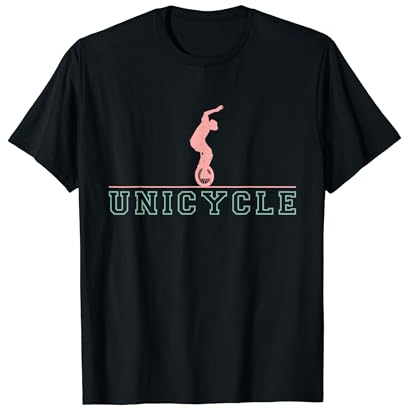 Einrad über dem Wort Einrad - Liebe Einradfahren T-Shirt