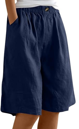 Uwdiohq Blitzangebote des Tages Shorts Damen Sommer High Waist Jogging Kurze Hosen Grosse Grössen Damen Wandershorts Damen Sommer Lässige Damen Shorts Weites Bein Sale Angebote Bestellung