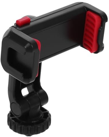 Artibetter 2stücke Smartphone Stativadapter Mit Kaltschuh-Halterung Einstellbare Smartphone-klemme Für Drehung Für Videoaufnahmen Und Fotografie Mit Mikrofon Und -leuchten