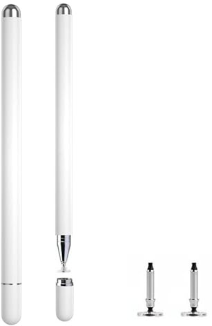 Stylus-Stift für Samsung Galaxy Tab A7/A8/A8plus/A9/A9Plus, S-Stift kompatibel mit iOS/Android/Windows und anderen digitalen Geräten mit kapazitivem Bildschirm, Weiß, 2 Stück