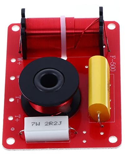 KONTONTY Speaker Frequenzweiche Und Tiefton-trennfilter Audio-Komponenten Für -autolautsprecher Bass Und -trennsystem Für Verbesserten