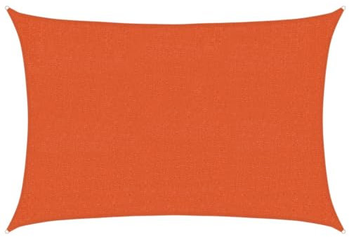Lawn & Garden, Outdoor Living, Outdoor Umbrellas & SunshadesSunshade Sail 160 g/m² Orange 2x2.5 m HDPE