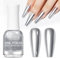 MIZHSE Metallic Nagellack Mirror Effect, Spiegel Nagel lack Schnelltrocknend Chrom Nail Art Nagellack,Ohne UV Lampe Einfach zu Verwenden und Entfernen,Kratzfest 15ml