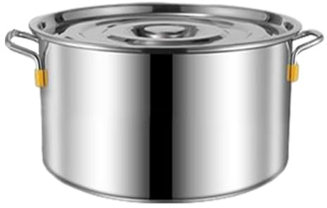 Pentola per pasta, pentola a induzione in metallo, adatta per tutti i piani cottura, secchio per zuppa in acciaio inox, resistente per cuocere la pasta con coperchio, per spaghetti