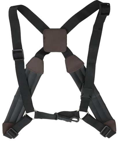 minkissy Saxophon-tragegurt Verstellbar mit Ergonomischem Design für Bequemes Halten als Ersatz für Alte oder Defekte Gurte Geeignet für Altsaxophone