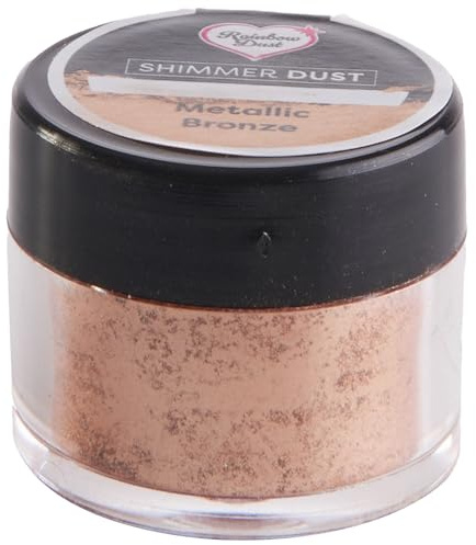 Rainbow Dust Schimmer, Metallisch Bronze - 3 g