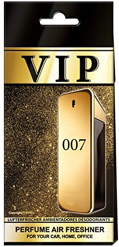 VIP-007 - Set di 3 profumi per auto, deodorante per auto, profumo auto, diffusore di profumo di lusso