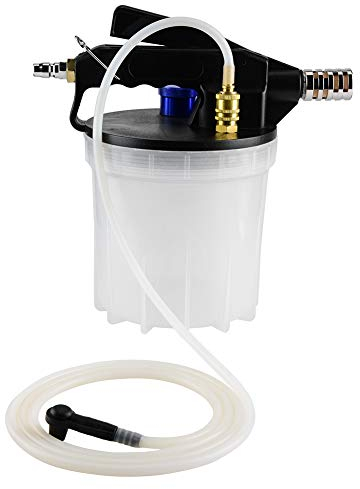 Wakects Spurgo per freni ad aria compressa da 2 l, dispositivo di spurgo pneumatico, con connettore per sgonfiare la maggior parte dei sistemi di frenatura standard e ABS