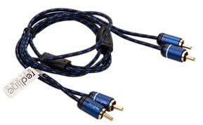 REDLINE Cavo audio RCA con connettore dorato, 3 metri