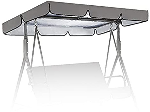 Swing Seat Canopy Replacement, Grey, 164 * 114 * 15cm
