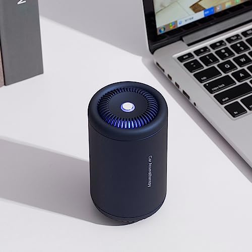 Waterless Essential Oil Diffuser for Aromatherapy - Aroma Scent Diffuser for Room and Car Freshener that is Cordless, Rechargeable - Modern Diffuser and Therapeutic Nebulizer for Home and Travel