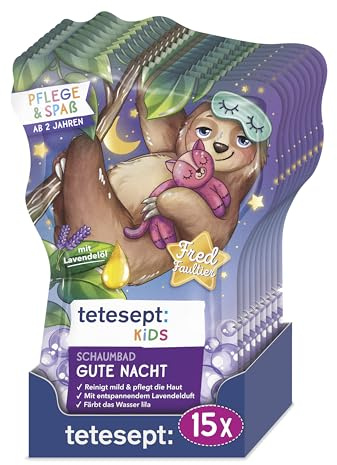 tetesept barn badnöje skumbad god natt 40 ml