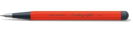 LEUCHTTURM1917 Drehgriffel Nr. 2 Druckbleistift, Lobster, 13 cm | Aluminium-Korpus, 0,7 mm HB Graphitmine, in Deutschland gefertigte Drehmechanik, nachfüllbar