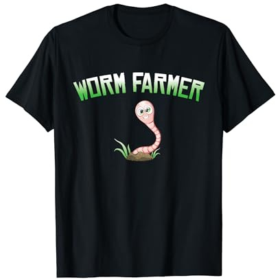 Worm farmer funny composter worm farmer T-Shirt
