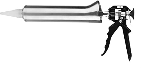 Pistolet à Calfeutrer Robuste pour Carreaux de Céramique en Acier Inoxydable, Outil de Jointoiement de Mortier Efficace pour Les Travaux de Ciment et de Carrelage