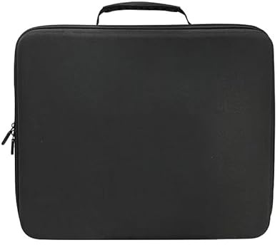 Szaerfa Sacoche de Transport pour PS5 Slim Console de Jeu,Disque, édition numérique, Manette et Accessoires, Sacoche de Voyage de Grande capacité en EVA pour Sony PS5 Slim (Noir)
