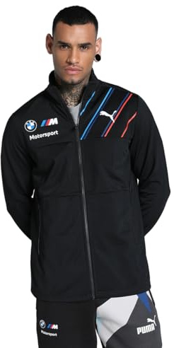 PUMA BMW Motorsports Track Jacket, Grey, XXL