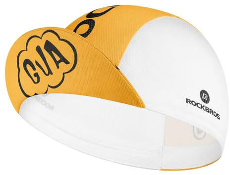 ROCKBROS Cappellino Ciclismo Estivo, Berretto Sottocasco Bici, Cappello Traspirante Assorbente, Berretto Parasole per Escursione Pesca Corsa, Uomo Donna