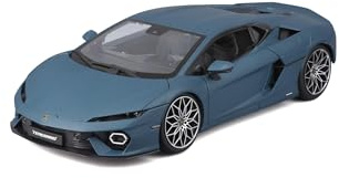 Bburago - Lamborghini Temerario Maßstab 1:18, Diecast-Auto, Detailgetreu mit 4 zu Öffnenden Teilen, Lamborghini-Lizenz, Alter 3+