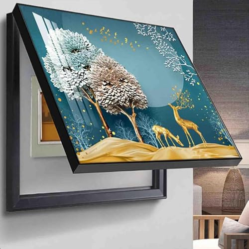 The lid of the electric box, used for distribution-coated electric panels, hanging waterproof wall painting decoration,05,40 * 30