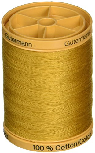 Natural Cotton Thread Solids 876yd-Gold
