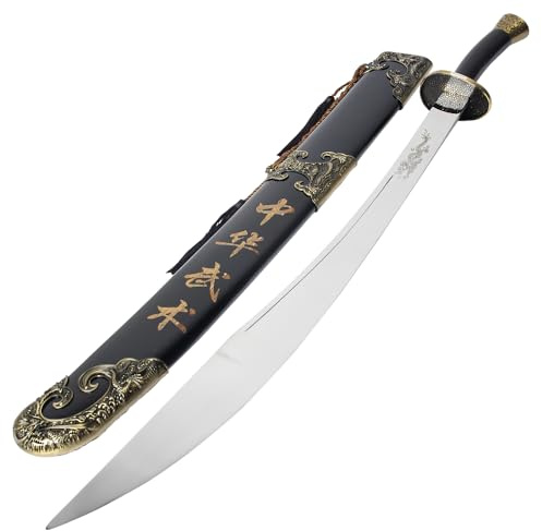Stainless Kung Fu Broadsword - 26 Blade