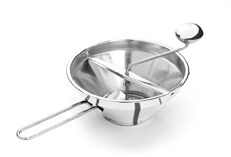 IPAC Professionnel Moulin à légumes en Acier Inoxydable 18/10 24 cm